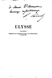 Tapa de Ulysse: tragédie en cinq actes et en vers