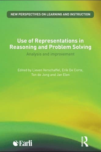 Tapa de Use of external representations in reasoning and problem solving