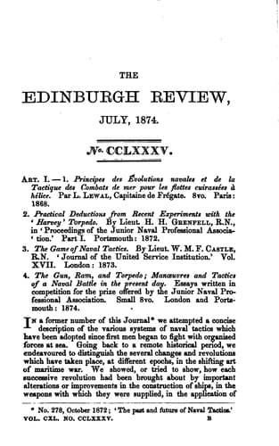 Tapa de The Edinburgh Review