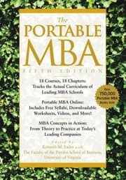 Tapa de The portable MBA