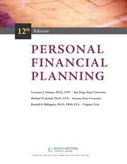 Tapa de Personal financial planning