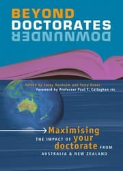 Tapa de Beyond doctorates downunder