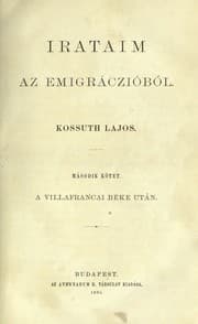Tapa de Irataim az emigrációból