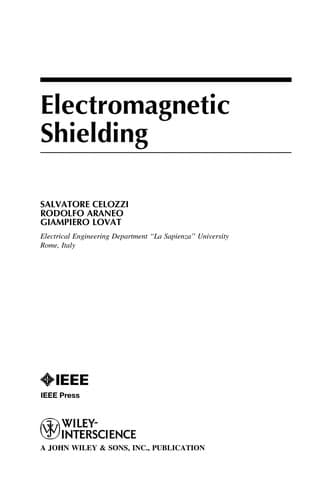 Tapa de Electromagnetic shielding