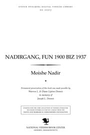 Tapa de Nadirgang, fun 1900 biz 1937
