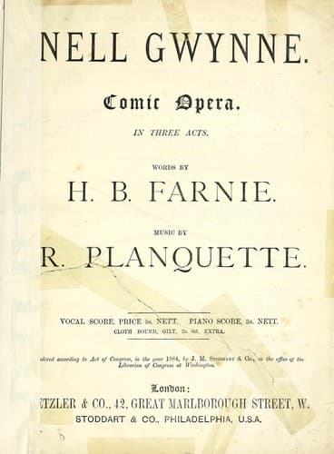 Tapa de Nell Gwynne