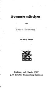 Tapa de Sommermärchen