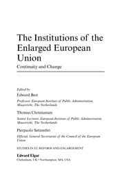 Tapa de The institutions of the enlarged European Union