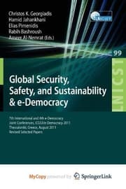 Tapa de Global Security, Safety, and Sustainability