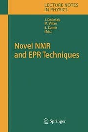 Tapa de Novel NMR and EPR Techniques