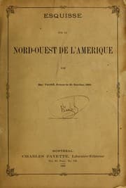 Tapa de Esquisse sur le nord-ouest de l'Amerique