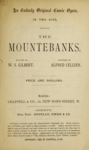 Tapa de The mountebanks