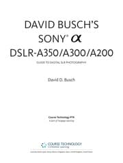 Tapa de David Busch's Sony [Alpha] DSLR-A350/A300/A200