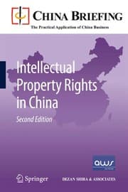 Tapa de Intellectual Property Rights in China