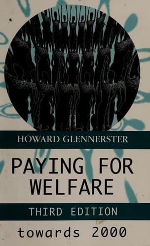 Tapa de Paying for welfare