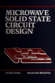 Tapa de Microwave solid state circuit design