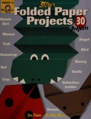 Tapa de Folded paper projects
