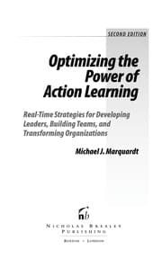 Tapa de Optimizing the power of action learning