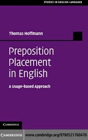 Tapa de Preposition Placement in English
