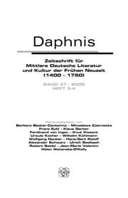 Tapa de Daphnis, Zeitschrift Fnr Mittlere Deutsche Literatur und Kultur der Frnhen Neuzeit