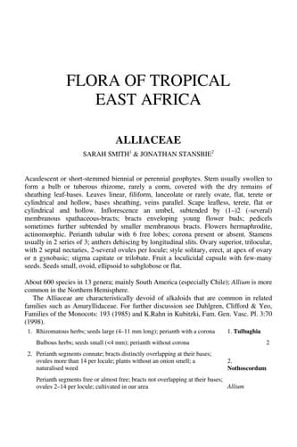 Tapa de Alliaceae