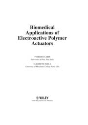 Tapa de Biomedical applications of electroactive polymer actuators