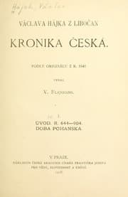 Tapa de Kronika česká