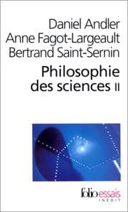 Tapa de Philosophie des sciences