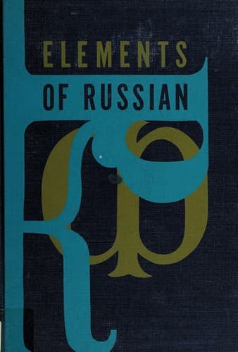 Tapa de Elements of Russian