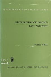 Tapa de Distribution of income, east and west