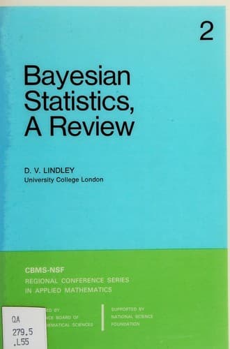 Tapa de Bayesian statistics