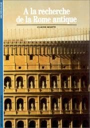 Tapa de A la recherche de la Rome antique