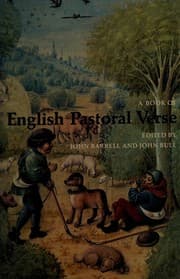 Tapa de A Book of English pastoral verse