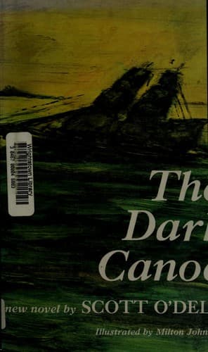 Tapa de The dark canoe.