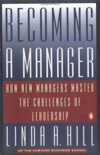Tapa de Becoming a Manager