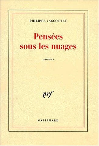Tapa de Pensées sous les nuages