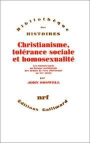 Tapa de Christianisme, tolérance sociale et homosexualité
