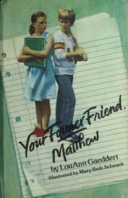 Tapa de Your former friend, Matthew