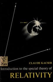 Tapa de Introduction to the special theory of relativity