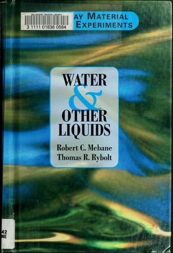 Tapa de Water & other liquids