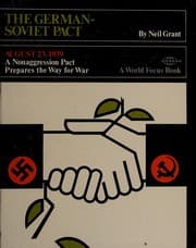 Tapa de The German-Soviet pact, August 23, 1939