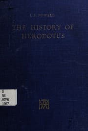 Tapa de The history of Herodotus