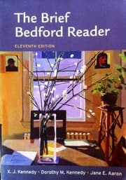 Tapa de Brief Bedford Reader 11e & Rules for Writers 6e with 2009 MLA and 2010 APA Updates & MLA Quick Reference Card