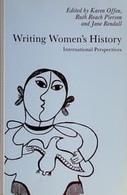 Tapa de Writing women's history
