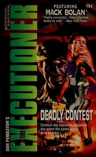Tapa de Deadly Contest (The Executioner #194)