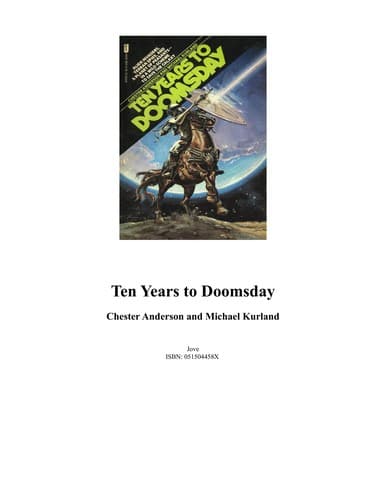 Tapa de Ten Years to Doomsday