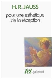 Tapa de Pour une esthétique de la réception