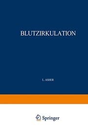 Tapa de Blutzirkulation. 2 Teile. 1926/27