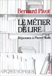 Tapa de Le métier de lire