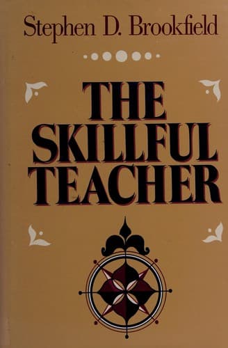 Tapa de The skillful teacher